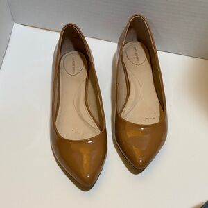 Tan Patent Leather Heels